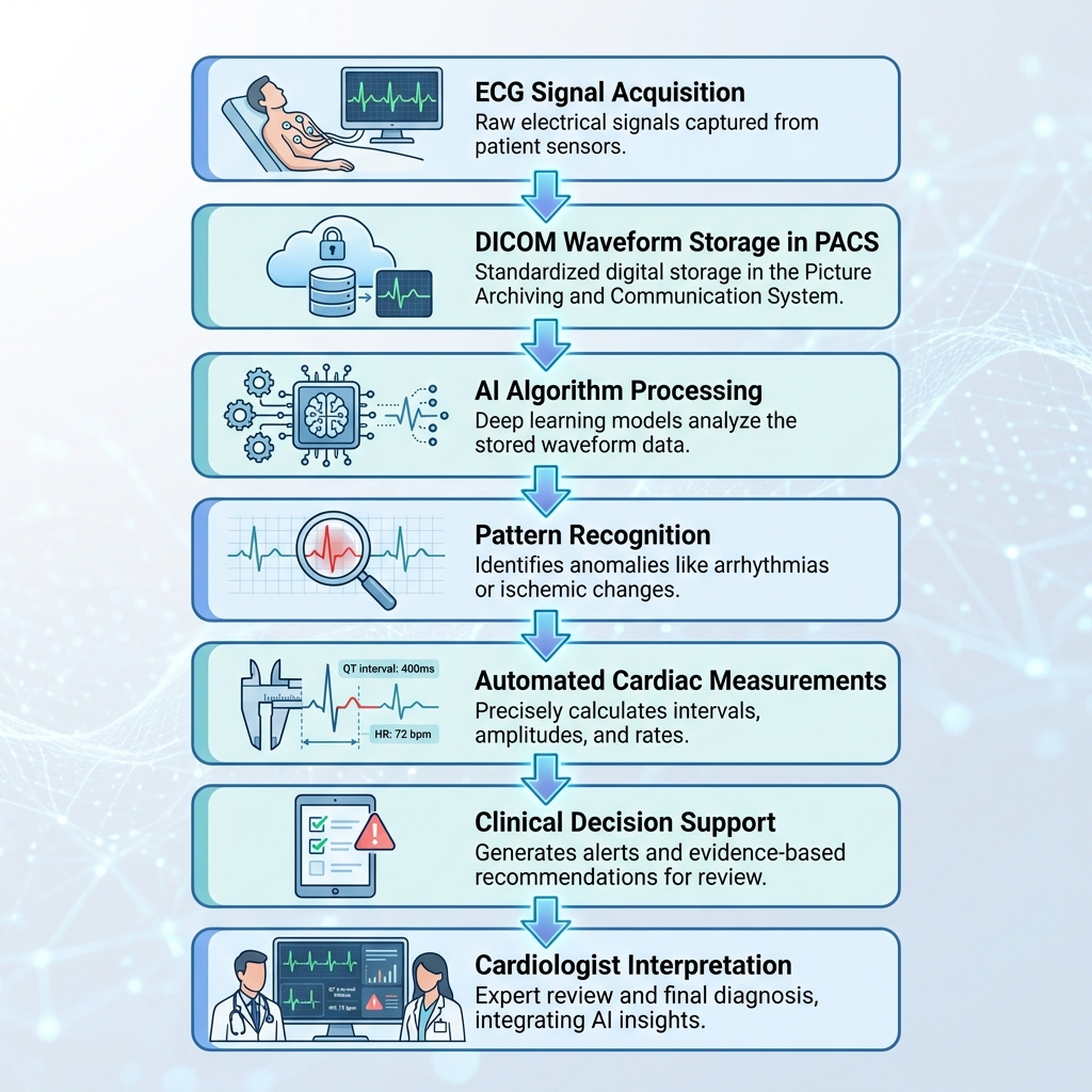 AI-Driven ECG Analysis in PACS Platforms - PostDICOM